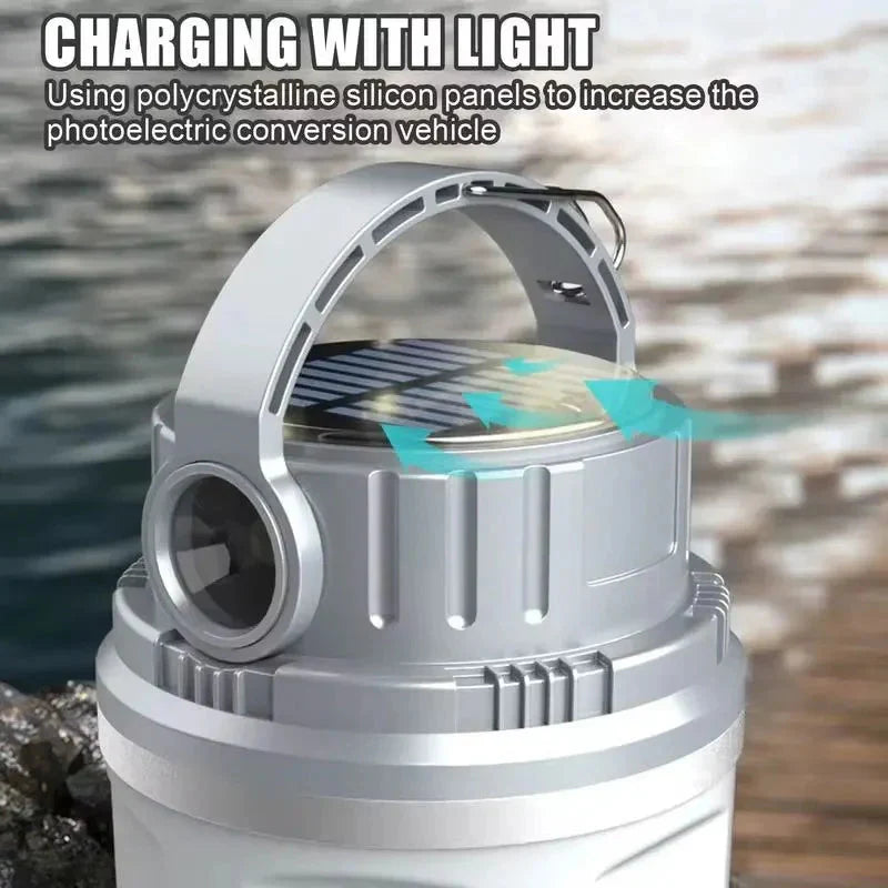 LED Adventure Beacon: Rechargeable Splash-proof Handy